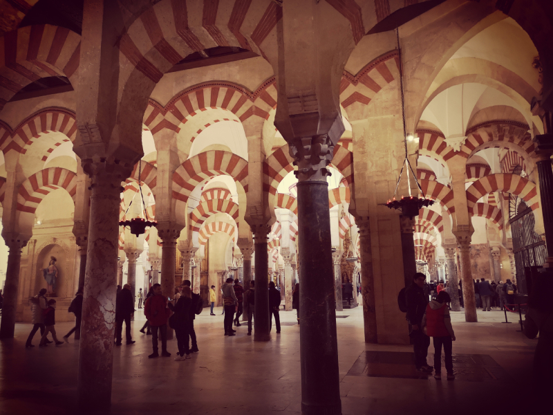 Interno della Mezquita di Cordoba