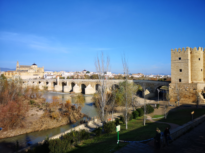 Veduta di Cordoba e del ponte romano