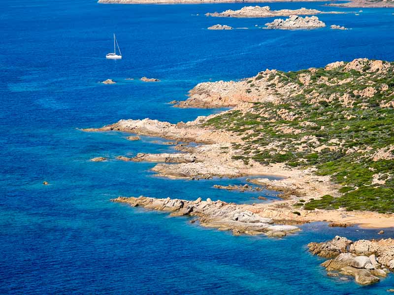 la Maddalena dall'alto